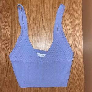 ZARA Lavender cropped tank